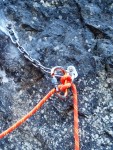 092 Karabiner gegen Kettenglied