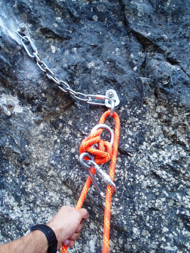 094 Abgebundener Achter beim Abziehen.JPG - 374.09 kb