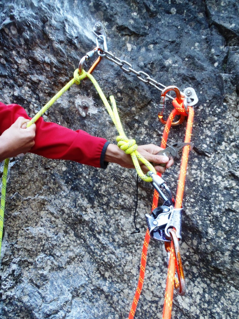 101 Seil kappen am Stand, mit Zusatzseil.JPG - 339.63 kb